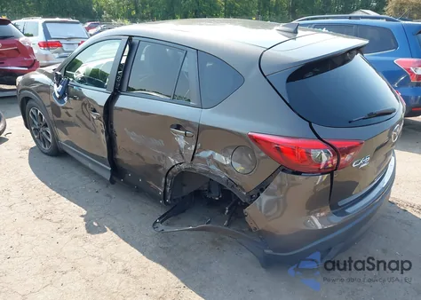 2016 Mazda Cx-5 Grand Touring из США, поврежденный, VIN JM3KE4DY2G0693365